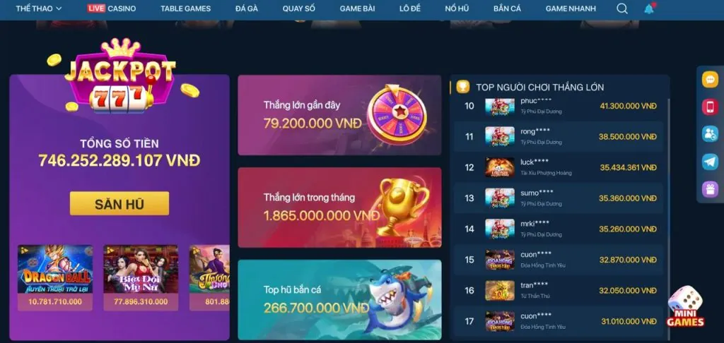 Thưởng nạp tiền định kỳ